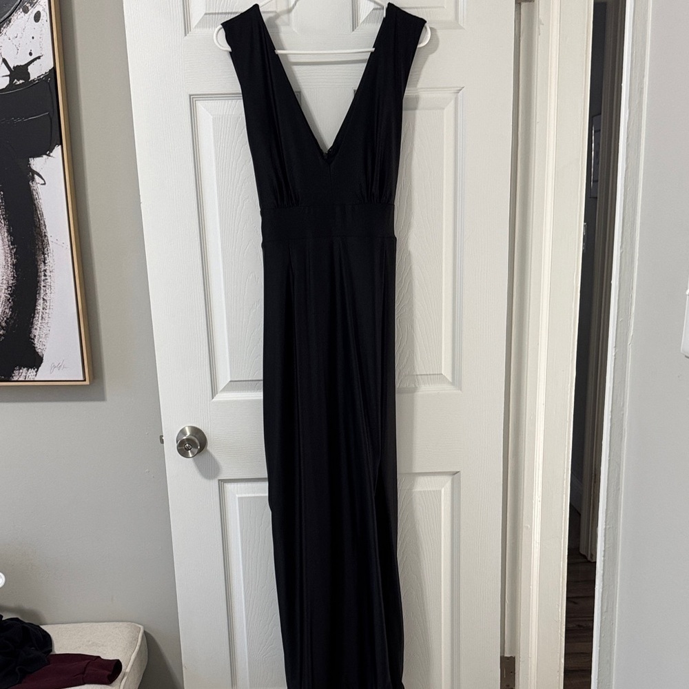 NWOT Julia Jordan CHIC Black Sleeveless Maxi Dress